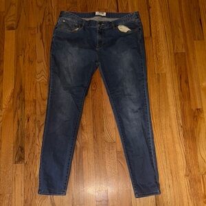 ❄️Women's Mountain Khakis Genevieve skinny Blue classic fit Jeans size 14